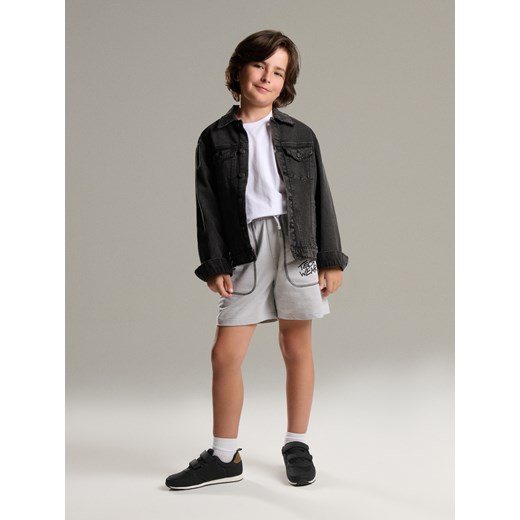 Sinsay - Szorty dresowe - szary Sinsay 164 (13-14 l) Sinsay