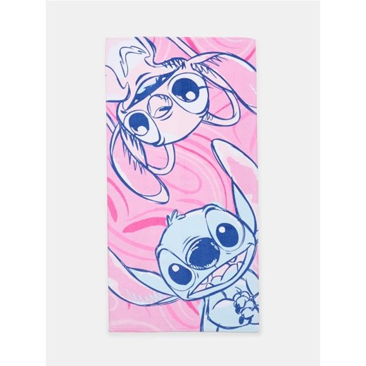 Sinsay - Ręcznik Lilo & Stitch - różowy ze sklepu Sinsay w kategorii Dom - zdjęcie 185376282