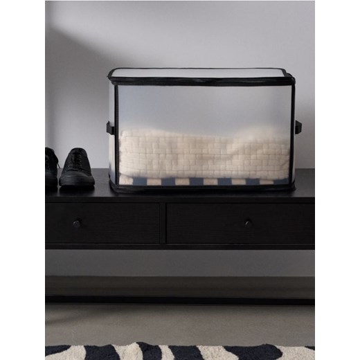 Sinsay - Pudełko do przechowywania - czarny ze sklepu Sinsay w kategorii Pudełka i pojemniki - zdjęcie 185376292