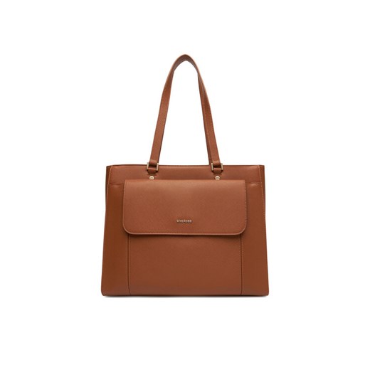 Torebka Gino Rossi EO-PANSY Brązowy ze sklepu eobuwie.pl w kategorii Torby Shopper bag - zdjęcie 185376650