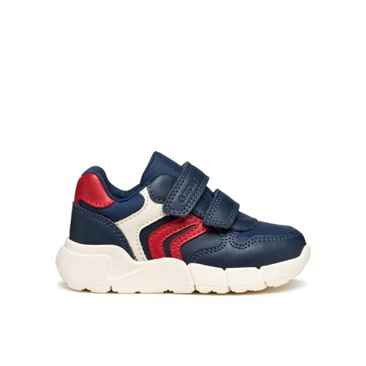 Sneakersy Geox B Flexyper Mini B566GD 054FU C0735 M Granatowy ze sklepu eobuwie.pl w kategorii Buty sportowe dziecięce - zdjęcie 185376653