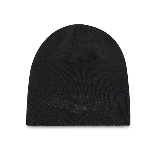 Czapka Aeronautica Militare 252CU0083UL00915 Czarny ze sklepu eobuwie.pl w kategorii Czapki zimowe męskie - zdjęcie 185376670