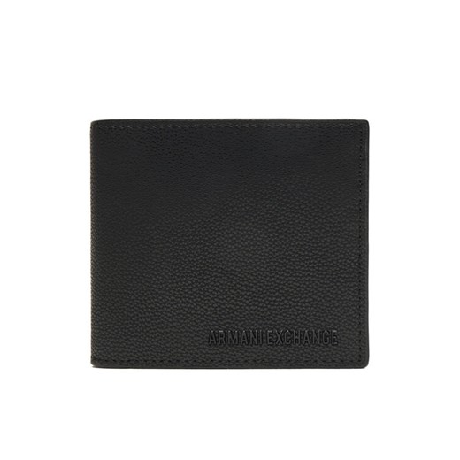 Duży Portfel Męski Armani Exchange XM000167 AF17090 UC001 Czarny ze sklepu eobuwie.pl w kategorii Portfele męskie - zdjęcie 185376681