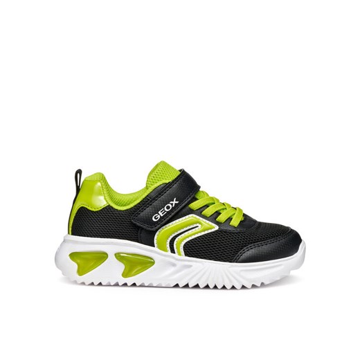 Sneakersy Geox J Assister J45DZC 014CE C0802 DD Czarny ze sklepu eobuwie.pl w kategorii Buty sportowe dziecięce - zdjęcie 185376691