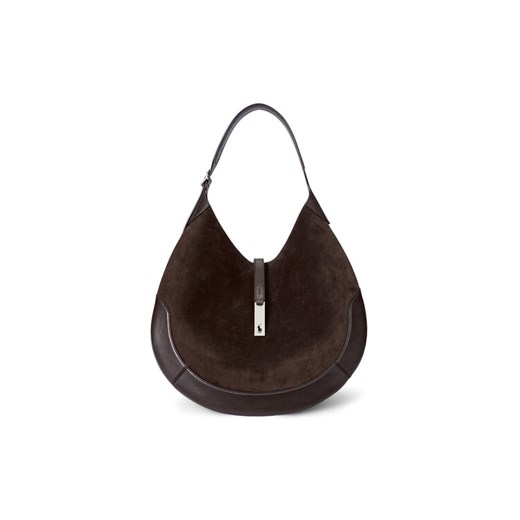 Torebka Polo Ralph Lauren 428938748004 Brązowy ze sklepu eobuwie.pl w kategorii Torby Shopper bag - zdjęcie 185376712