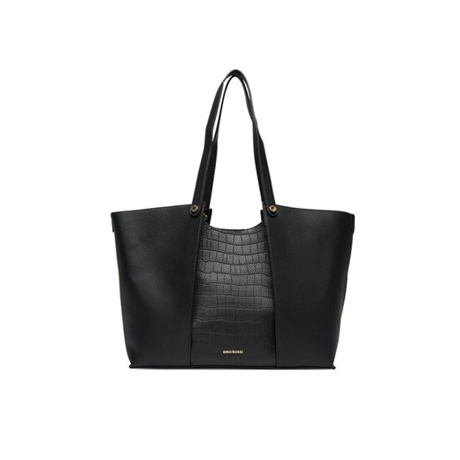 Torebka Gino Rossi C-LX10146 Czarny ze sklepu eobuwie.pl w kategorii Torby Shopper bag - zdjęcie 185376713