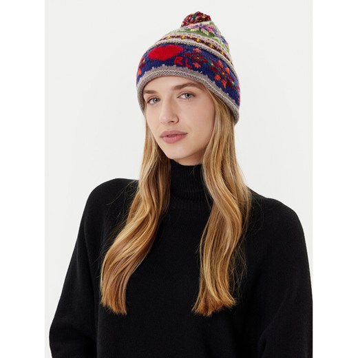 Czapka Polo Ralph Lauren 455981437001 Kolorowy ze sklepu eobuwie.pl w kategorii Czapki zimowe damskie - zdjęcie 185376730