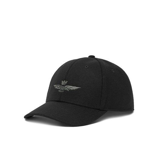 Czapka z daszkiem Aeronautica Militare 252HA1085UCT02333 Czarny ze sklepu eobuwie.pl w kategorii Czapki z daszkiem męskie - zdjęcie 185376791