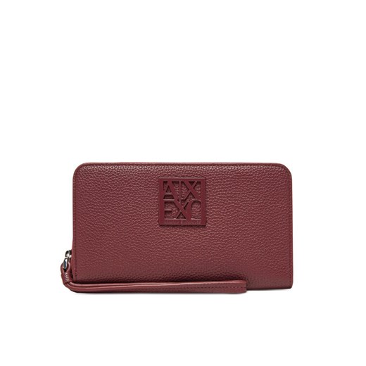 Duży Portfel Damski Armani Exchange XW000361 AF11902 UA343 Bordowy ze sklepu eobuwie.pl w kategorii Portfele damskie - zdjęcie 185376801