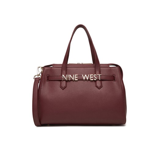 Torebka Nine West EO-Manhattan-Muse-II-LX10197 Bordowy ze sklepu eobuwie.pl w kategorii Torebki damskie - zdjęcie 185376813
