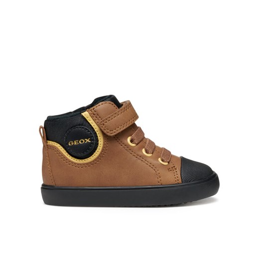 Sneakersy Geox B Gisli B461NC 0MEFU CR69B Brązowy ze sklepu eobuwie.pl w kategorii Buty sportowe dziecięce - zdjęcie 185376823