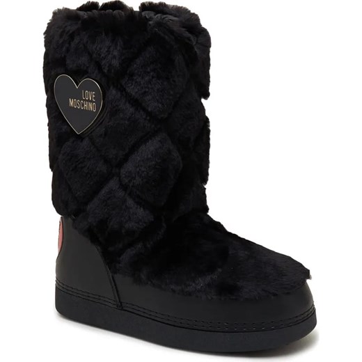 Love Moschino Ocieplane śniegowce ze sklepu Gomez Fashion Store w kategorii Śniegowce damskie - zdjęcie 185378264