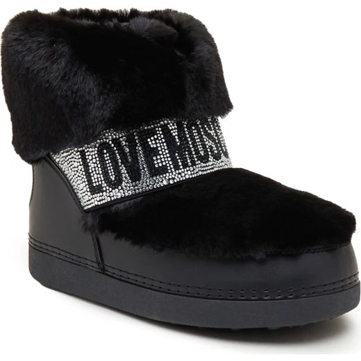 Love Moschino Ocieplane śniegowce ze sklepu Gomez Fashion Store w kategorii Śniegowce damskie - zdjęcie 185378273