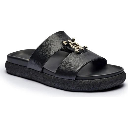 Aigner Skórzane klapki ze sklepu Gomez Fashion Store w kategorii Klapki damskie - zdjęcie 185378283