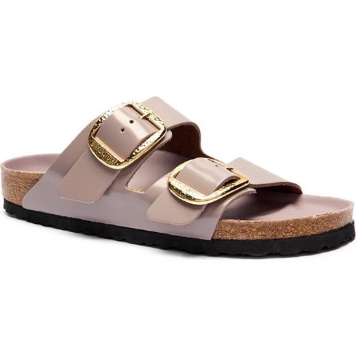 Birkenstock Skórzane klapki Arizona | narrow fit ze sklepu Gomez Fashion Store w kategorii Klapki damskie - zdjęcie 185378293