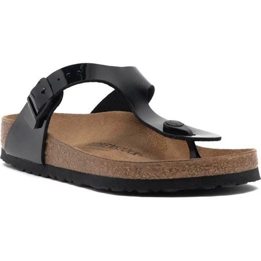 Birkenstock Japonki Gizeh | z dodatkiem skóry | regular fit ze sklepu Gomez Fashion Store w kategorii Klapki damskie - zdjęcie 185378313
