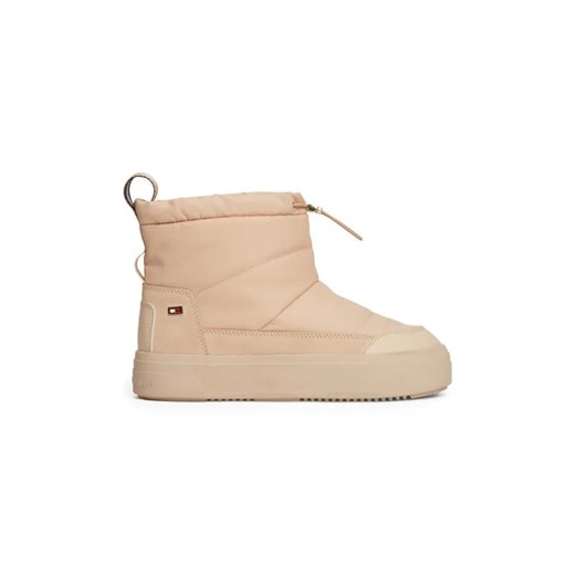 Tommy Hilfiger Śniegowce Flag Nylon Mini Snowboot | z dodatkiem skóry ze sklepu Gomez Fashion Store w kategorii Śniegowce damskie - zdjęcie 185378324