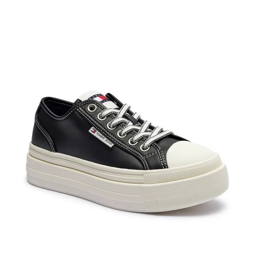 Tommy Jeans Skórzane trampki ze sklepu Gomez Fashion Store w kategorii Buty sportowe damskie - zdjęcie 185378330