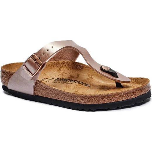 Birkenstock Japonki Gizeh | Regular fit | z dodatkiem skóry ze sklepu Gomez Fashion Store w kategorii Klapki damskie - zdjęcie 185378344
