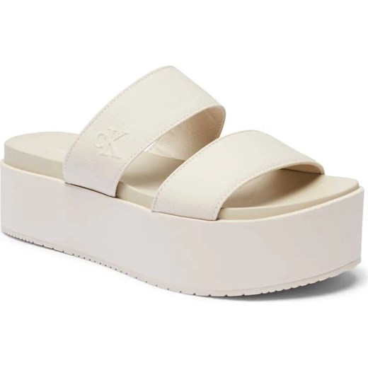 Calvin Klein Jeans Klapki ze sklepu Gomez Fashion Store w kategorii Klapki damskie - zdjęcie 185378411