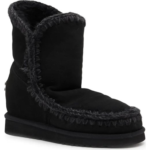 MOU Skórzane śniegowce | z dodatkiem wełny ze sklepu Gomez Fashion Store w kategorii Śniegowce damskie - zdjęcie 185378432