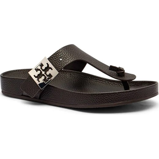 TORY BURCH Skórzane japonki MELLOW ze sklepu Gomez Fashion Store w kategorii Klapki damskie - zdjęcie 185378441