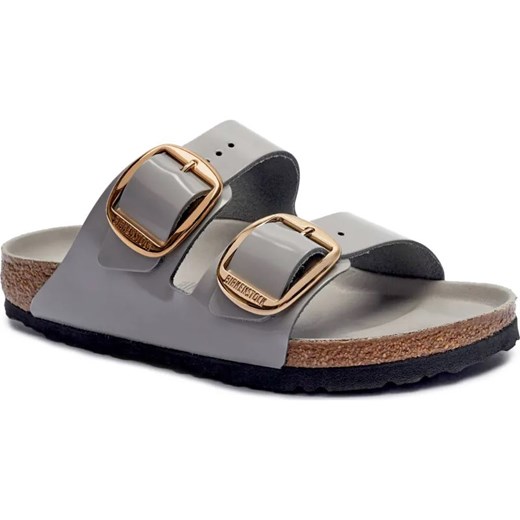 Birkenstock Skórzane klapki Arizona | narrow fit ze sklepu Gomez Fashion Store w kategorii Klapki damskie - zdjęcie 185378482