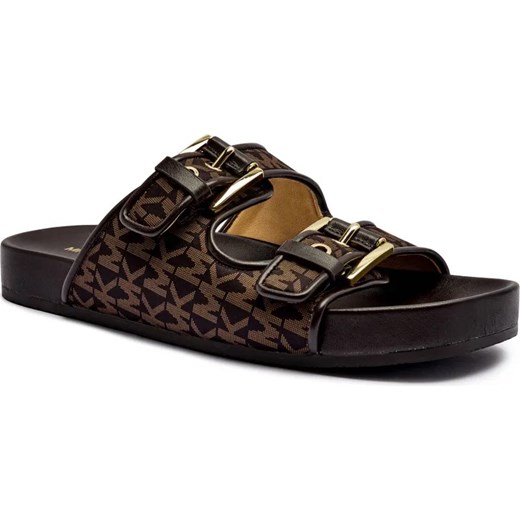 Michael Kors Skórzane klapki BYERS ze sklepu Gomez Fashion Store w kategorii Klapki damskie - zdjęcie 185378493