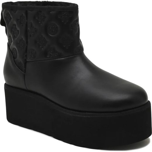Guess Ocieplane śniegowce | z dodatkiem skóry ze sklepu Gomez Fashion Store w kategorii Śniegowce damskie - zdjęcie 185378500