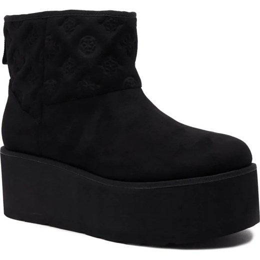 Guess Ocieplane śniegowce | z dodatkiem skóry ze sklepu Gomez Fashion Store w kategorii Śniegowce damskie - zdjęcie 185378512