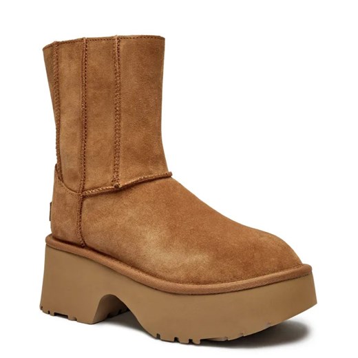 UGG Skórzane śniegowce Classic Twin New Heights ze sklepu Gomez Fashion Store w kategorii Śniegowce damskie - zdjęcie 185378524