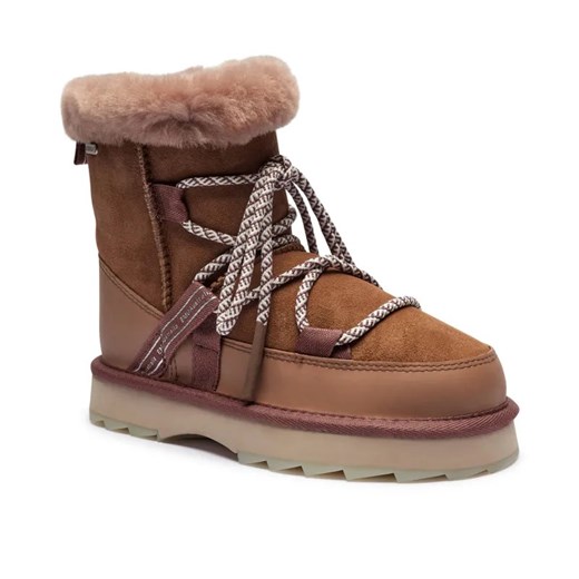 EMU Australia Skórzane śniegowce Blurred | z dodatkiem wełny ze sklepu Gomez Fashion Store w kategorii Śniegowce damskie - zdjęcie 185378540