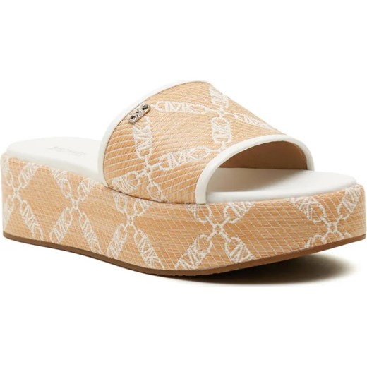 Michael Kors Klapki EMBER WEDGE ze sklepu Gomez Fashion Store w kategorii Klapki damskie - zdjęcie 185378550
