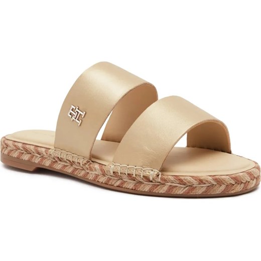 Tommy Hilfiger Skórzane klapki ze sklepu Gomez Fashion Store w kategorii Klapki damskie - zdjęcie 185378574