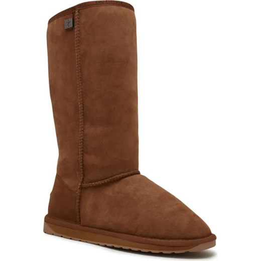 EMU Australia Skórzane śniegowce Platinum Stinger Slim Hi | z dodatkiem wełny ze sklepu Gomez Fashion Store w kategorii Śniegowce damskie - zdjęcie 185378632