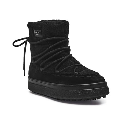 Gant Ocieplane śniegowce Snowhill | z dodatkiem skóry ze sklepu Gomez Fashion Store w kategorii Śniegowce damskie - zdjęcie 185378671