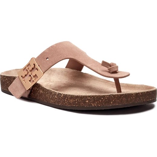 TORY BURCH Skórzane japonki MELLOW ze sklepu Gomez Fashion Store w kategorii Klapki damskie - zdjęcie 185378672