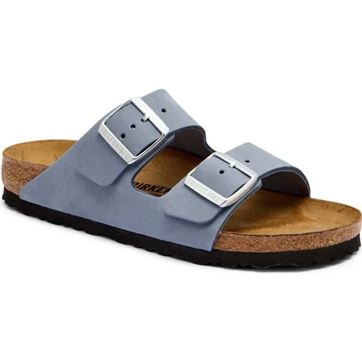 Birkenstock Skórzane klapki Arizona | narrow fit ze sklepu Gomez Fashion Store w kategorii Klapki damskie - zdjęcie 185378681