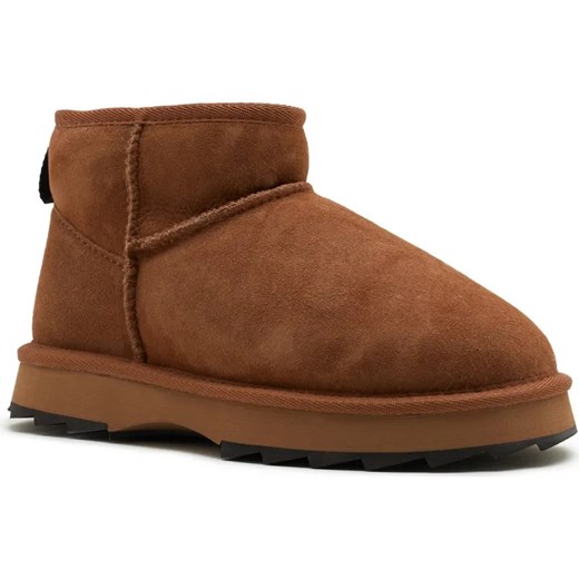 EMU Australia Skórzane śniegowce Sharky Micro | z dodatkiem wełny ze sklepu Gomez Fashion Store w kategorii Śniegowce damskie - zdjęcie 185378713