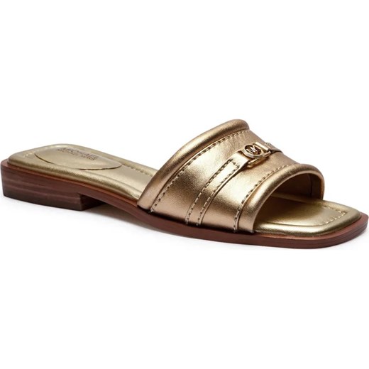 Michael Kors Skórzane klapki MANDY ze sklepu Gomez Fashion Store w kategorii Klapki damskie - zdjęcie 185378731
