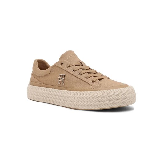 Tommy Hilfiger Lniane trampki VULC ze sklepu Gomez Fashion Store w kategorii Buty sportowe damskie - zdjęcie 185378732