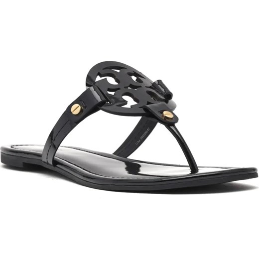 TORY BURCH Skórzane japonki MILLER ze sklepu Gomez Fashion Store w kategorii Klapki damskie - zdjęcie 185378774