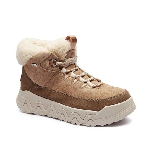 UGG Skórzane śniegowce W TERRETRAIL COZY LACE ze sklepu Gomez Fashion Store w kategorii Śniegowce damskie - zdjęcie 185378782