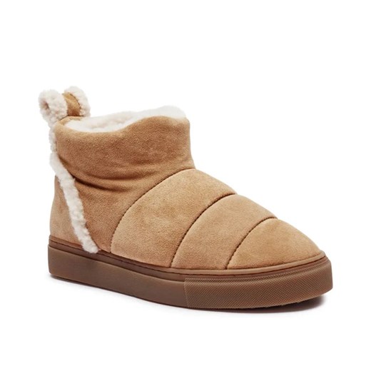INUIKII Skórzane śniegowce Shearling | z dodatkiem wełny ze sklepu Gomez Fashion Store w kategorii Śniegowce damskie - zdjęcie 185378824