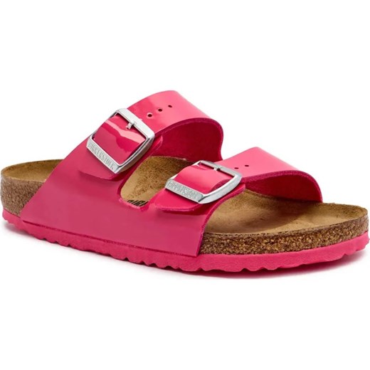 Birkenstock Klapki Arizona BF | z dodatkiem skóry | narrow fit ze sklepu Gomez Fashion Store w kategorii Klapki damskie - zdjęcie 185378844