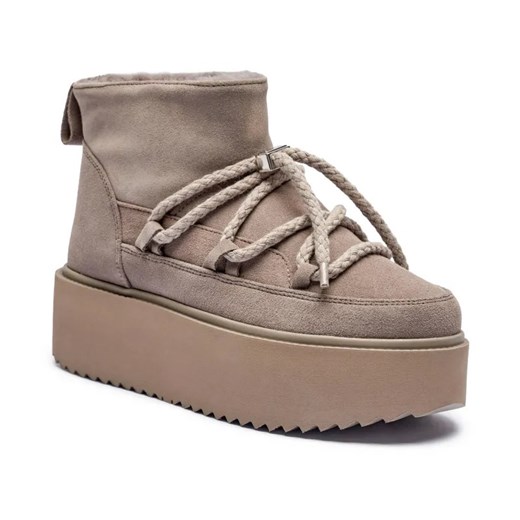 INUIKII Skórzane śniegowce CLASSIC LOW PLATFORM ze sklepu Gomez Fashion Store w kategorii Śniegowce damskie - zdjęcie 185378850