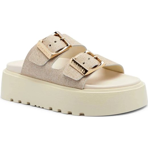 Casadei Skórzane klapki ze sklepu Gomez Fashion Store w kategorii Klapki damskie - zdjęcie 185378893