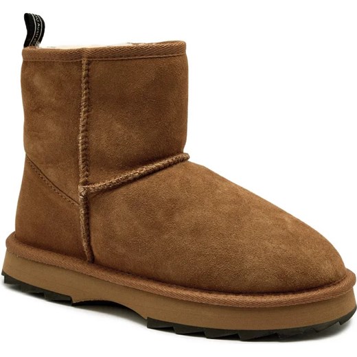 EMU Australia Skórzane śniegowce sharky mini | z dodatkiem wełny ze sklepu Gomez Fashion Store w kategorii Śniegowce damskie - zdjęcie 185378894