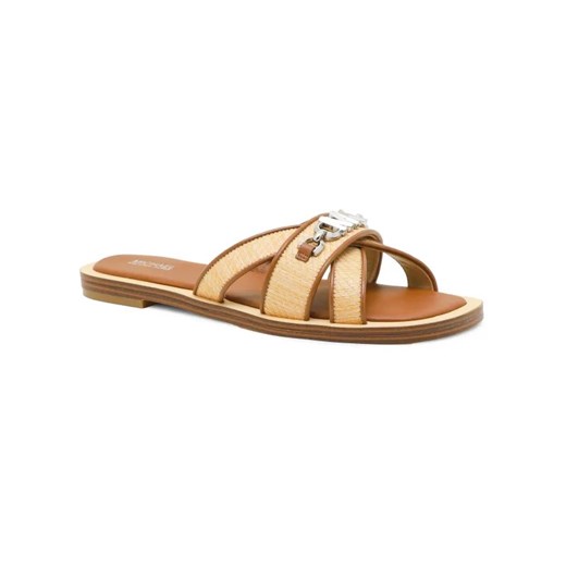 Michael Kors Skórzane klapki TIFFANIE ze sklepu Gomez Fashion Store w kategorii Klapki damskie - zdjęcie 185378911