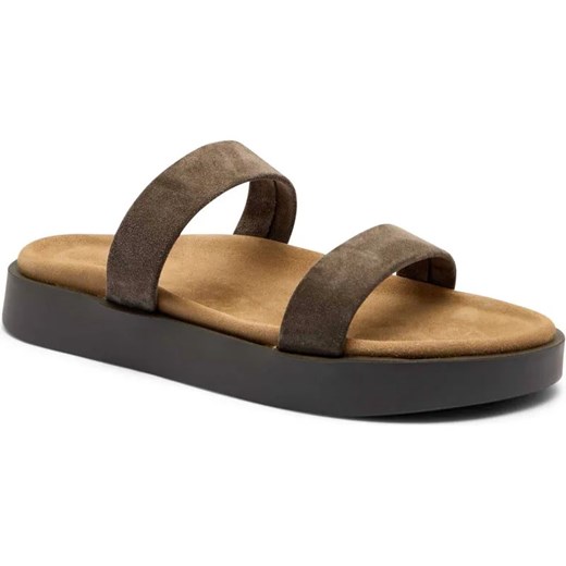 INUIKII Skórzane klapki STRAPPY ze sklepu Gomez Fashion Store w kategorii Klapki damskie - zdjęcie 185378952